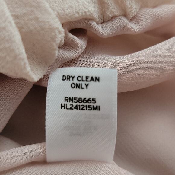 Hinge silk blouse with hanging sleeves S - Picture 6 of 7